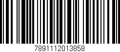 Código de barras (EAN, GTIN, SKU, ISBN): '7891112013858'
