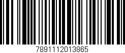 Código de barras (EAN, GTIN, SKU, ISBN): '7891112013865'