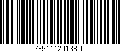 Código de barras (EAN, GTIN, SKU, ISBN): '7891112013896'