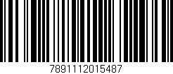 Código de barras (EAN, GTIN, SKU, ISBN): '7891112015487'
