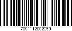 Código de barras (EAN, GTIN, SKU, ISBN): '7891112082359'