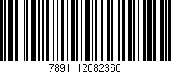 Código de barras (EAN, GTIN, SKU, ISBN): '7891112082366'