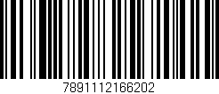 Código de barras (EAN, GTIN, SKU, ISBN): '7891112166202'