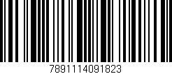Código de barras (EAN, GTIN, SKU, ISBN): '7891114091823'
