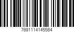 Código de barras (EAN, GTIN, SKU, ISBN): '7891114145564'