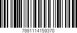 Código de barras (EAN, GTIN, SKU, ISBN): '7891114159370'