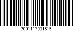 Código de barras (EAN, GTIN, SKU, ISBN): '7891117001515'