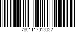 Código de barras (EAN, GTIN, SKU, ISBN): '7891117013037'