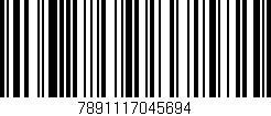 Código de barras (EAN, GTIN, SKU, ISBN): '7891117045694'