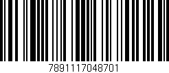 Código de barras (EAN, GTIN, SKU, ISBN): '7891117048701'