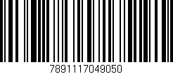 Código de barras (EAN, GTIN, SKU, ISBN): '7891117049050'