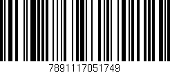 Código de barras (EAN, GTIN, SKU, ISBN): '7891117051749'