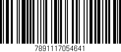 Código de barras (EAN, GTIN, SKU, ISBN): '7891117054641'