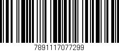 Código de barras (EAN, GTIN, SKU, ISBN): '7891117077299'