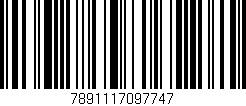 Código de barras (EAN, GTIN, SKU, ISBN): '7891117097747'