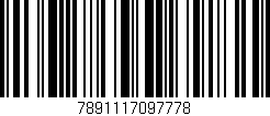 Código de barras (EAN, GTIN, SKU, ISBN): '7891117097778'