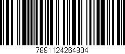 Código de barras (EAN, GTIN, SKU, ISBN): '7891124264804'