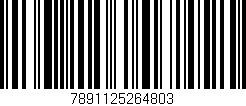 Código de barras (EAN, GTIN, SKU, ISBN): '7891125264803'