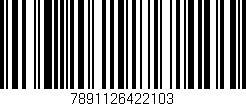 Código de barras (EAN, GTIN, SKU, ISBN): '7891126422103'