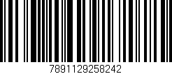 Código de barras (EAN, GTIN, SKU, ISBN): '7891129258242'