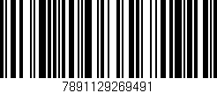 Código de barras (EAN, GTIN, SKU, ISBN): '7891129269491'