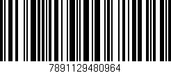 Código de barras (EAN, GTIN, SKU, ISBN): '7891129480964'