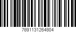 Código de barras (EAN, GTIN, SKU, ISBN): '7891131264804'