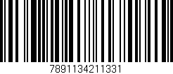 Código de barras (EAN, GTIN, SKU, ISBN): '7891134211331'