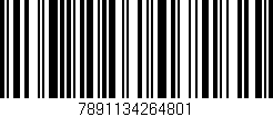 Código de barras (EAN, GTIN, SKU, ISBN): '7891134264801'
