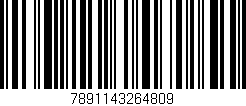Código de barras (EAN, GTIN, SKU, ISBN): '7891143264809'