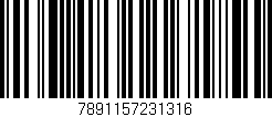 Código de barras (EAN, GTIN, SKU, ISBN): '7891157231316'