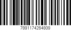 Código de barras (EAN, GTIN, SKU, ISBN): '7891174264809'