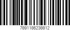 Código de barras (EAN, GTIN, SKU, ISBN): '7891186238812'