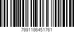 Código de barras (EAN, GTIN, SKU, ISBN): '7891186451761'