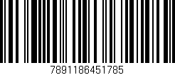 Código de barras (EAN, GTIN, SKU, ISBN): '7891186451785'