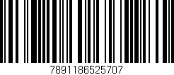 Código de barras (EAN, GTIN, SKU, ISBN): '7891186525707'