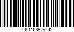 Código de barras (EAN, GTIN, SKU, ISBN): '7891186525783'
