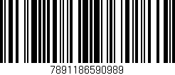 Código de barras (EAN, GTIN, SKU, ISBN): '7891186590989'