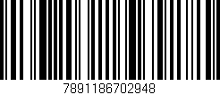 Código de barras (EAN, GTIN, SKU, ISBN): '7891186702948'