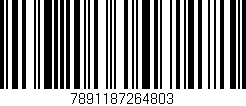 Código de barras (EAN, GTIN, SKU, ISBN): '7891187264803'
