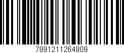 Código de barras (EAN, GTIN, SKU, ISBN): '7891211264809'