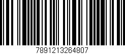 Código de barras (EAN, GTIN, SKU, ISBN): '7891213264807'