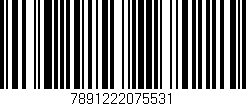 Código de barras (EAN, GTIN, SKU, ISBN): '7891222075531'
