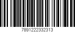 Código de barras (EAN, GTIN, SKU, ISBN): '7891222332313'