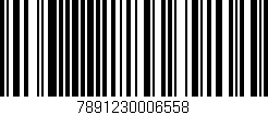 Código de barras (EAN, GTIN, SKU, ISBN): '7891230006558'