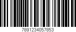 Código de barras (EAN, GTIN, SKU, ISBN): '7891234057853'