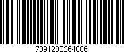 Código de barras (EAN, GTIN, SKU, ISBN): '7891238264806'