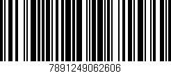 Código de barras (EAN, GTIN, SKU, ISBN): '7891249062606'
