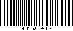 Código de barras (EAN, GTIN, SKU, ISBN): '7891249065386'