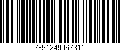 Código de barras (EAN, GTIN, SKU, ISBN): '7891249067311'